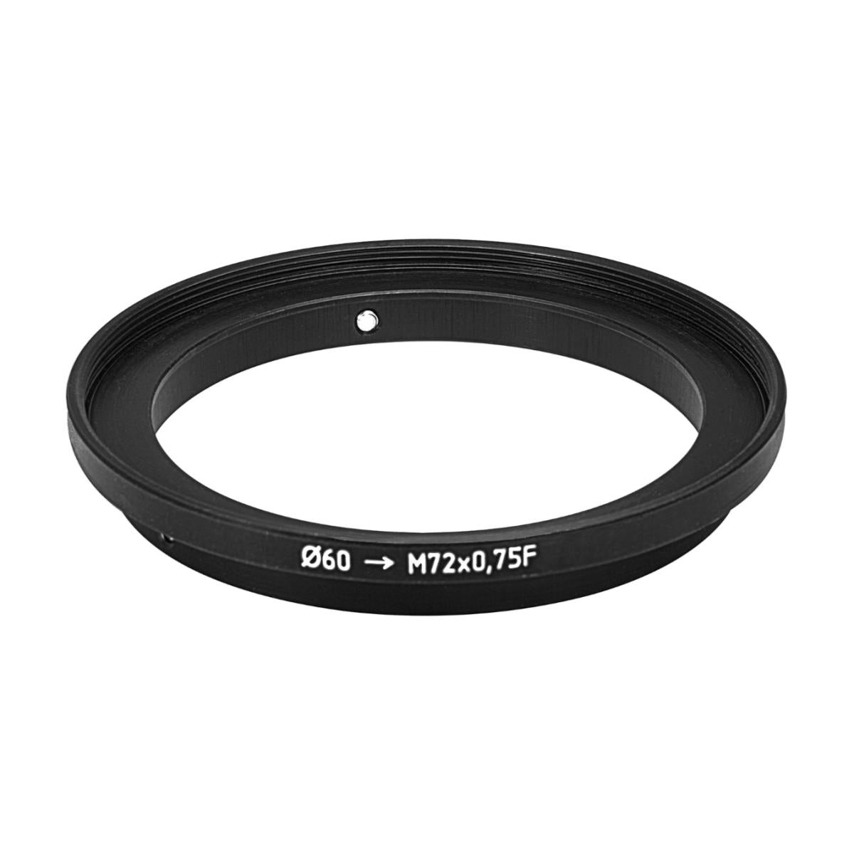 60mm clamp to M72x0.75 female thread for Kowa 16-D lens