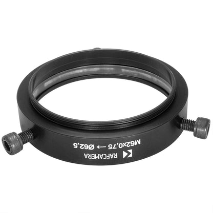 62.5mm clamp to M62x0.75 male thread adapter
