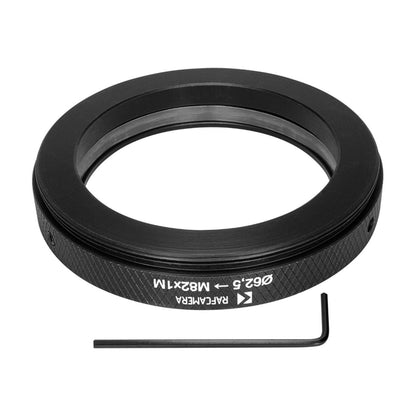 62.5mm clamp to M82x1 male thread adapter