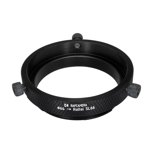 64mm clamp to Rolleiflex SL66 camera mount adapter