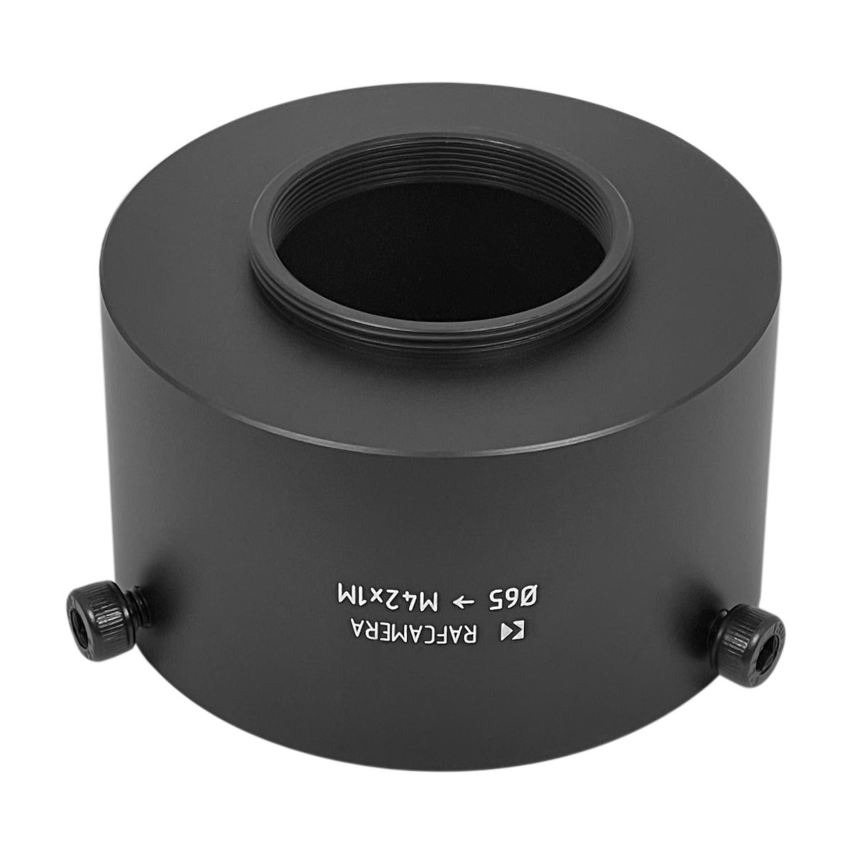 65mm clamp to M42x1 male thread adapter