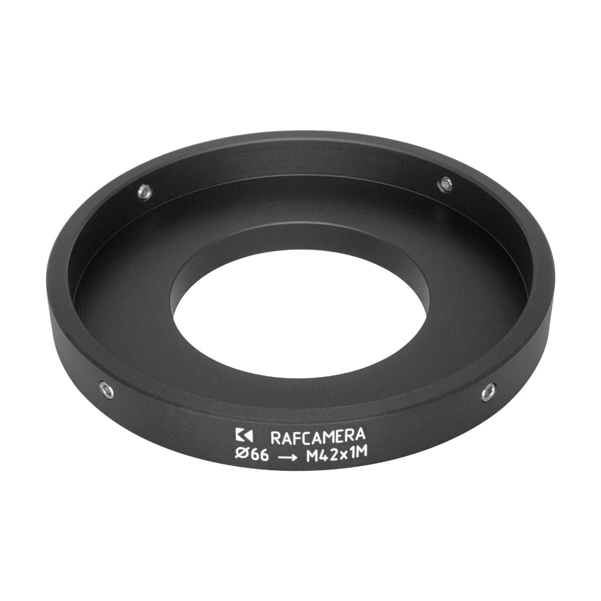 66mm clamp to M42x1 male thread adapter for Intes MK-67 telescope