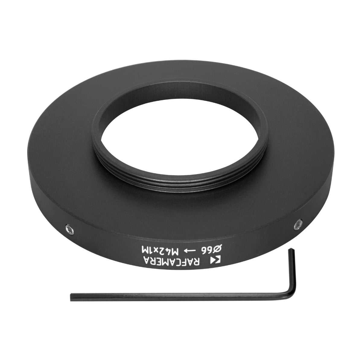 66mm clamp to M42x1 male thread adapter for Intes MK-67 telescope