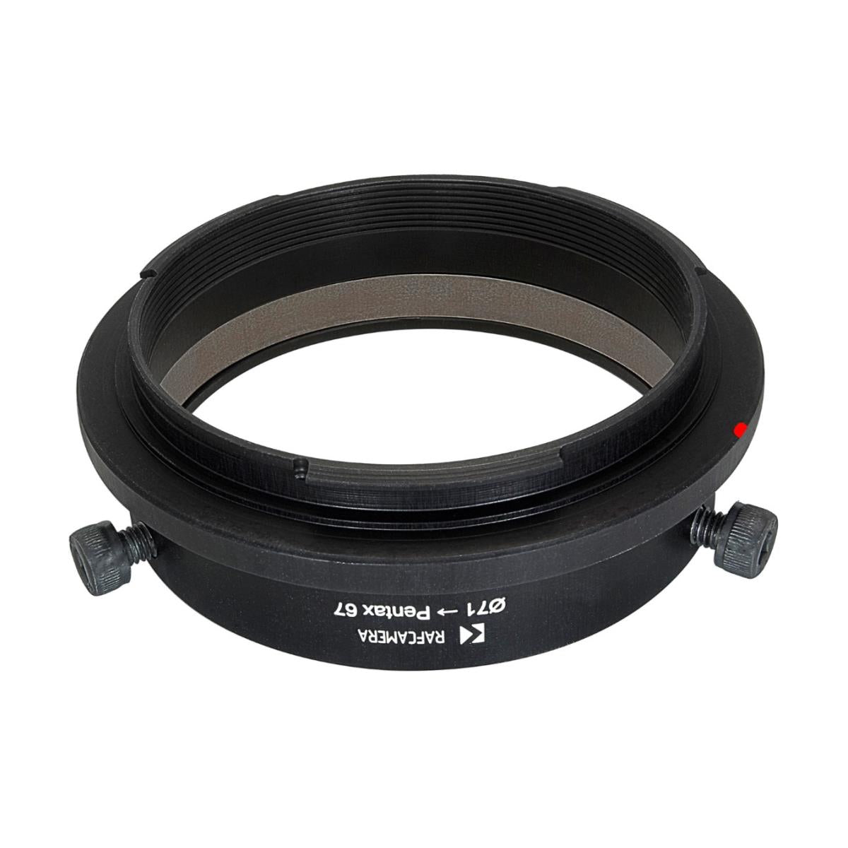 71mm clamp to Pentax 67 camera mount adapter for Schneider Cinelux, short