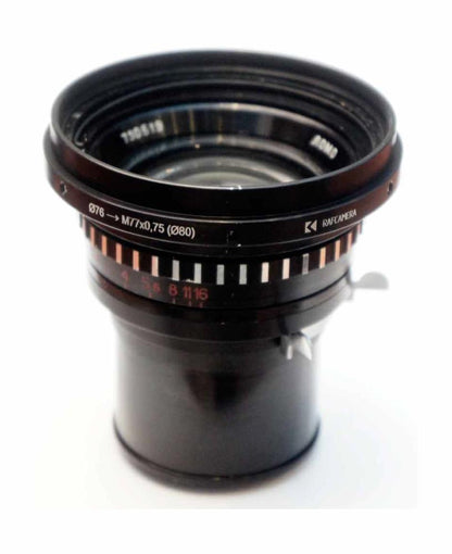76mm clamp to M77x0.75 female thread adapter for LOMO OKC4-28-1 lenses
