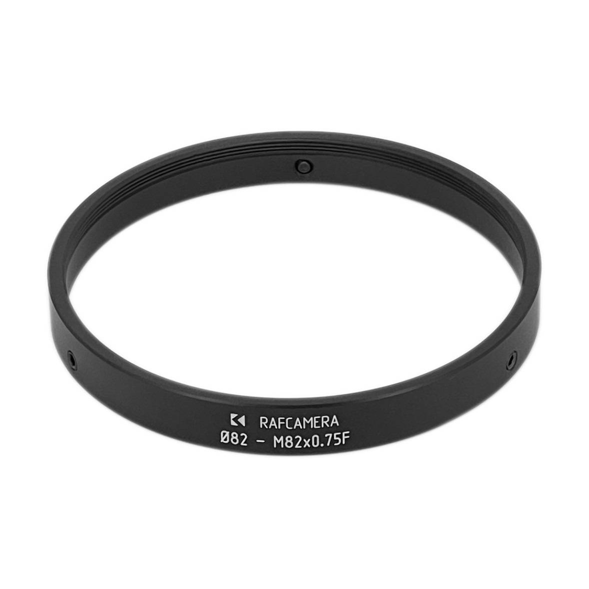 82mm clamp to M82x0.75 female thread adapter