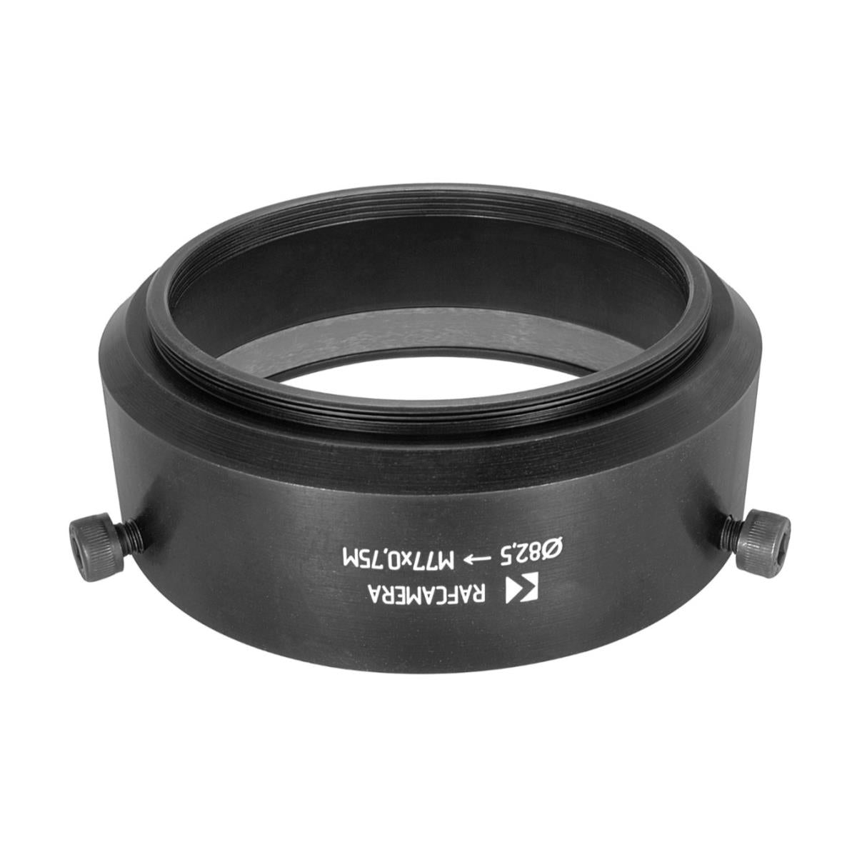 82.5mm clamp to M77x0.75 male thread adapter