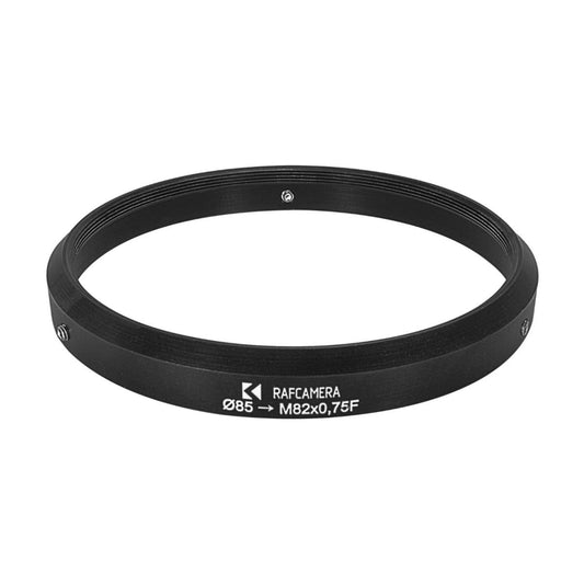 85mm clamp to M82x0.75 female thread adapter for ISCO
