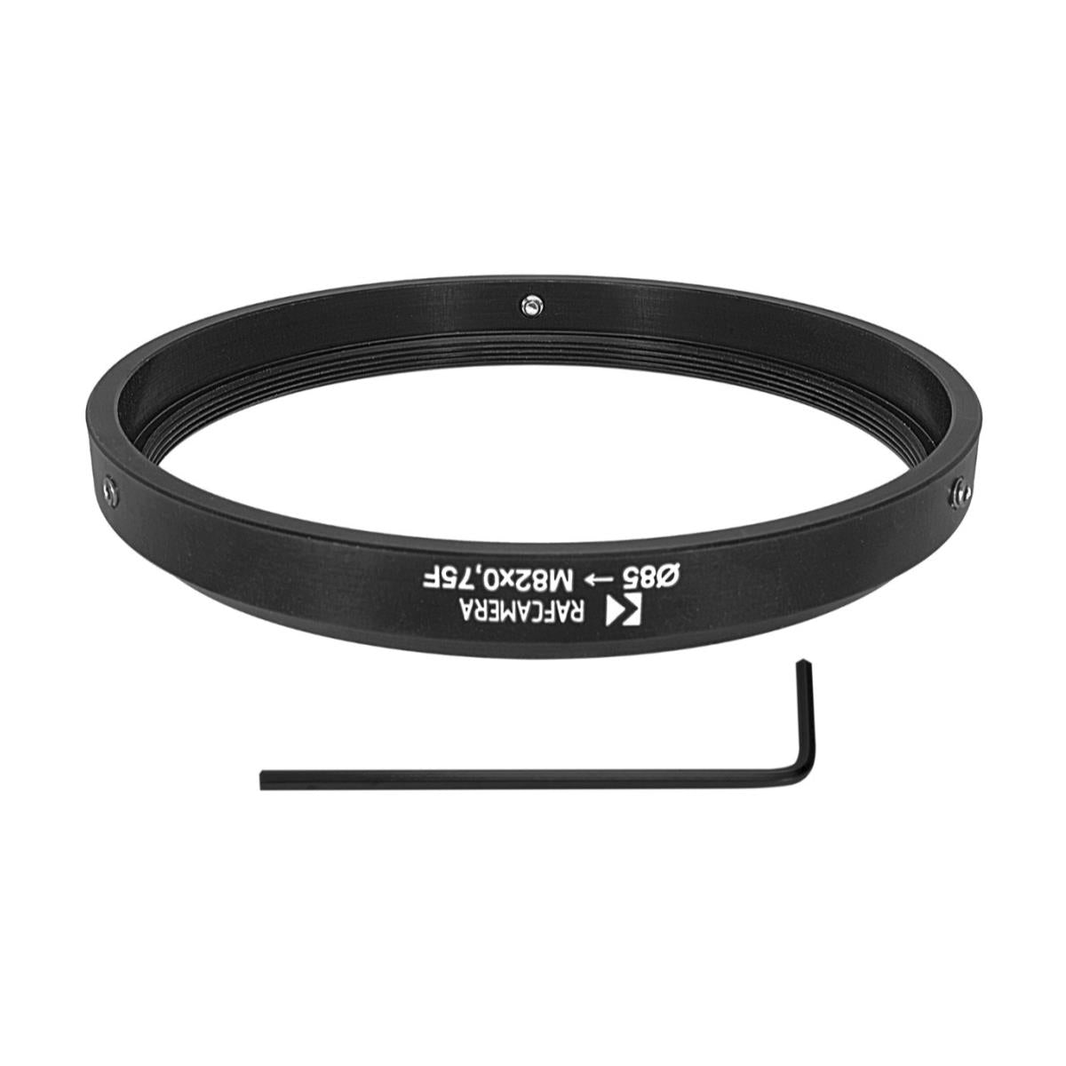 85mm clamp to M82x0.75 female thread adapter for ISCO