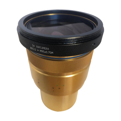 85mm clamp to M95x0.75 male thread adapter for ISCO UltraStar 14.5cm lens