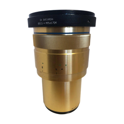 85mm clamp to M95x0.75 male thread adapter for ISCO UltraStar 14.5cm lens