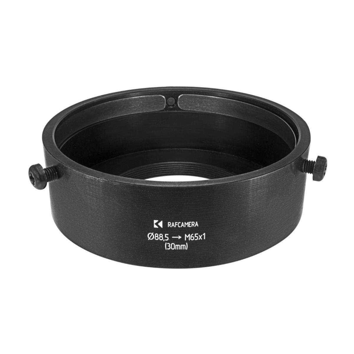 88.5mm clamp to M65x1 male thread adapter for helicoids