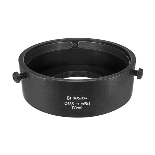 88.5mm clamp to M65x1 male thread adapter for helicoids