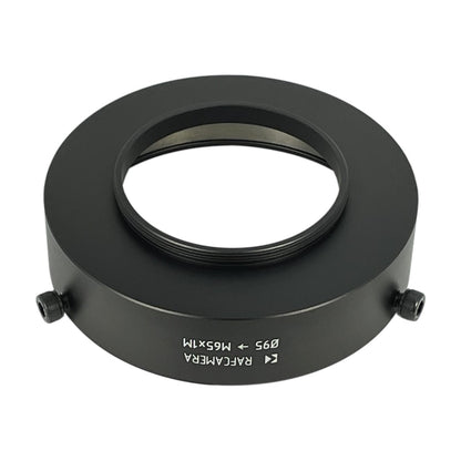 95mm clamp to M65x1 male thread adapter