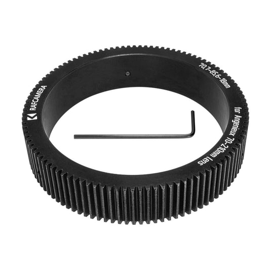 Follow Focus Gear (70.7-85.6-18mm) for Angenieux 70-210mm zoom lens