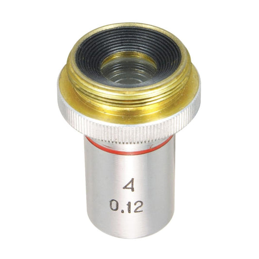 LOMO Microscope Objective - Achromat 4x0.12 (rare low power)