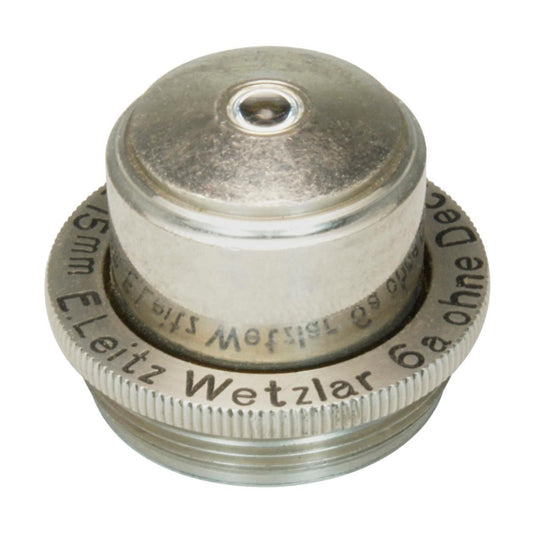 Leitz Microscope Objective - 6a ohne Deckglas Tubusl.215mm