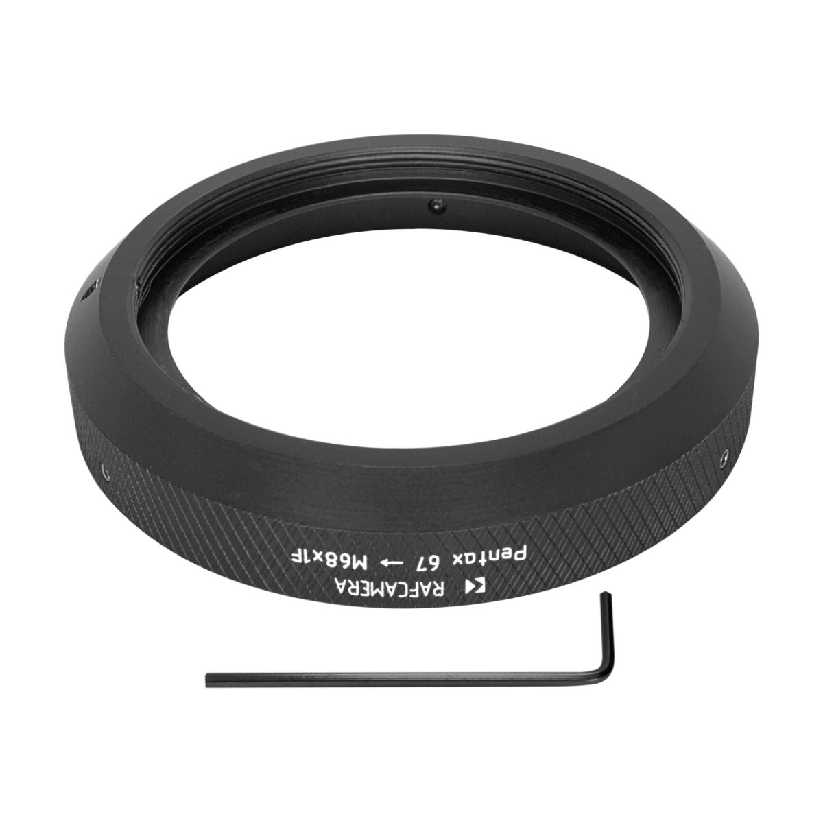 Pentax 67 lens to Pentacon Six camera (M68x1 female thread) mount adapter