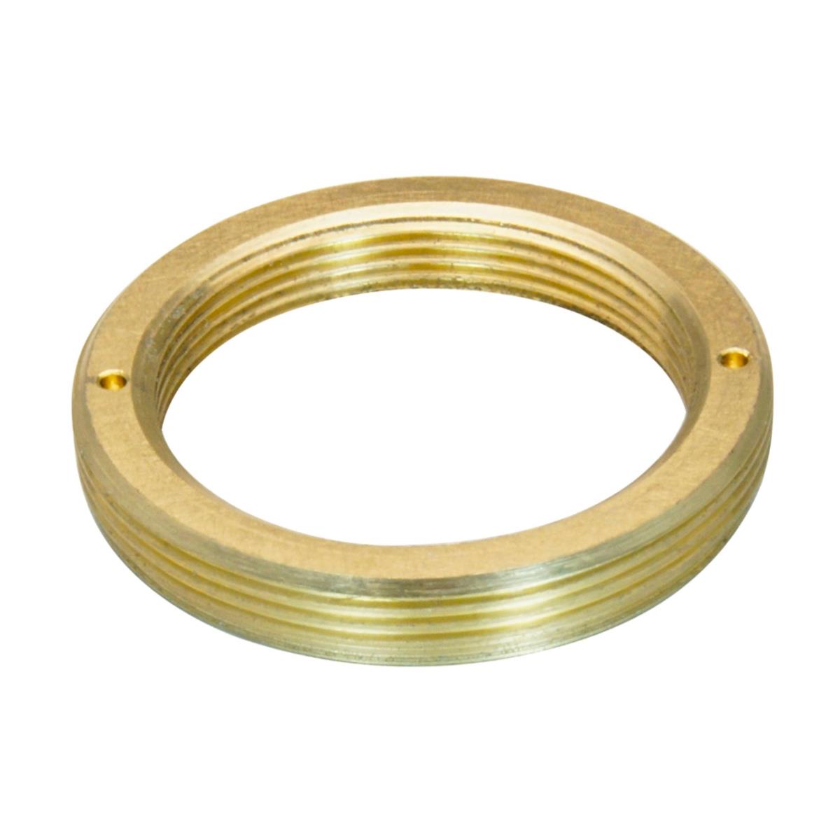 M26x0.75 male to RMS female thread adapter, flangeless, bronze