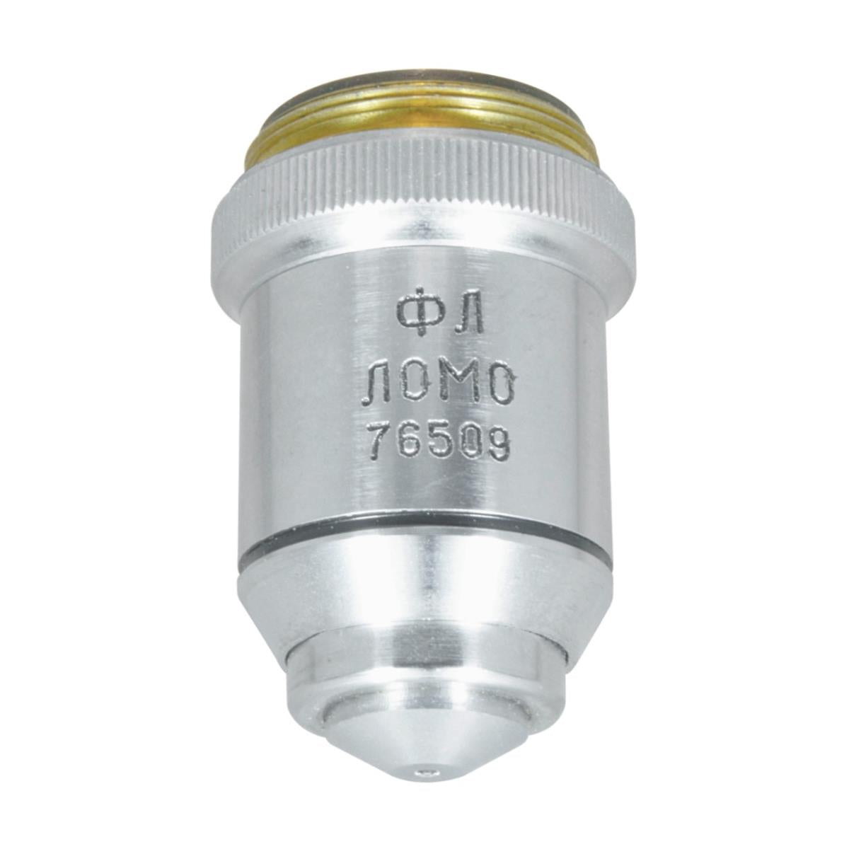 LOMO Microscope Objective - Achromat 90x1.25, Oil, Phase, Luminescence