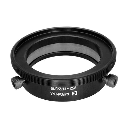 52mm clamp to M72x0.75 male thread adapter for Kowa Anamorphic 16-H lens