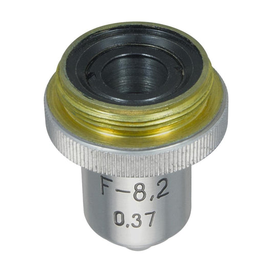 LOMO Microscope Objective - Achromat F=8.2mm, n.a.0.37