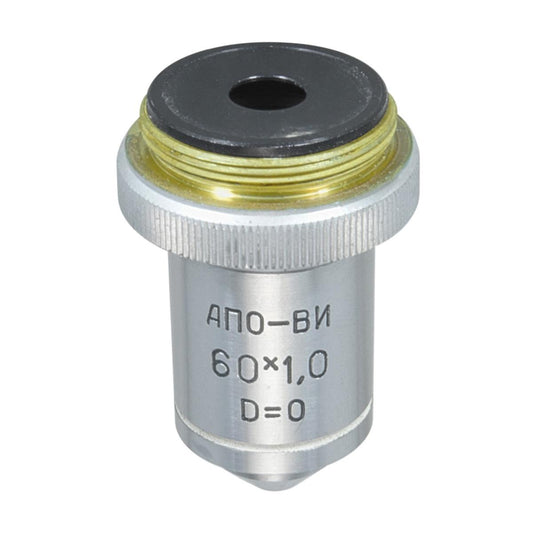 LOMO Microscope Objective - APO 60x1.0 WI, Luminescence