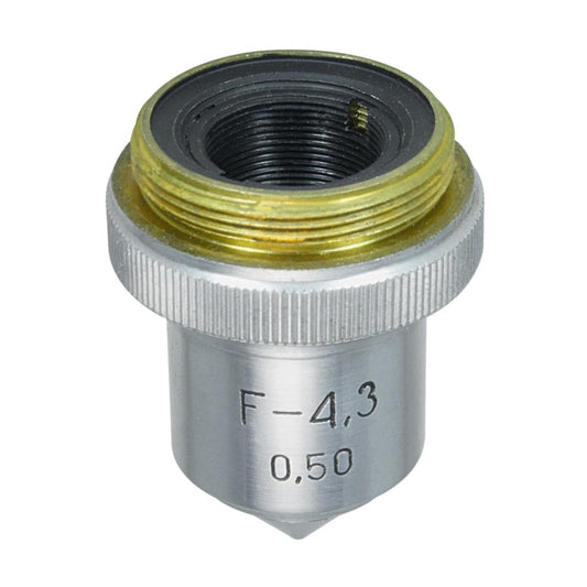 LOMO Microscope Objective - Achromat F=4.3mm, n.a.0.50