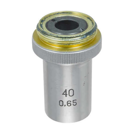 LOMO Microscope Objective - Achromat 40x0.65, Phase, Luminescence