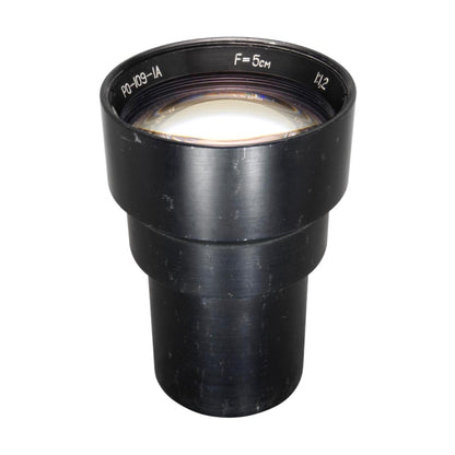Soviet projection lens RO-109-1A f/1.2 F=50mm for 16mm film