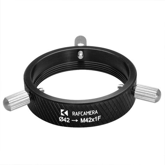 42mm clamp to M42x1 female thread adapter
