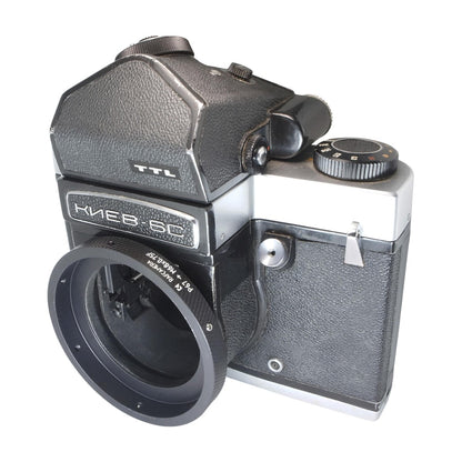 Pentax 67 lens to Kiev-60/6C camera (M68x0.75 female thread) mount adapter