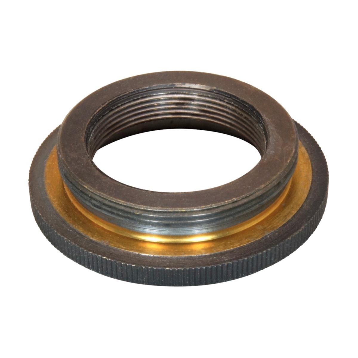 LOMO M27x0.75 male to RMS female thread adapter, bronze, used