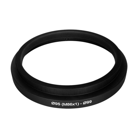 99mm clamp to M86x1 female thread adapter for LOMO OKC1-200-1 lens