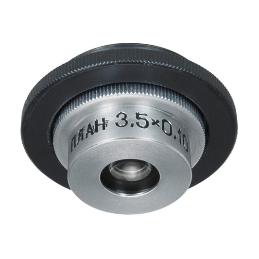 LOMO Microscope Objective - Planachromat 3.5x0.10