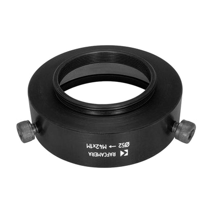 52mm clamp to M42x1 male thread adapter