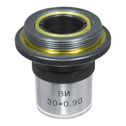 LOMO Microscope Objective - Achromat 30x0.65-0.90, Luminescence, WI