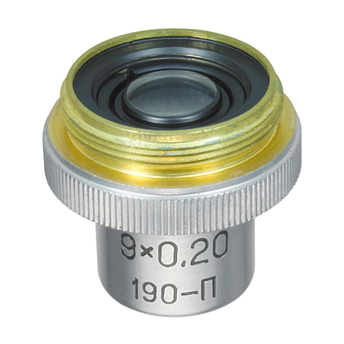 LOMO Microscope Objective - Achromat 9x0.20, Polarization