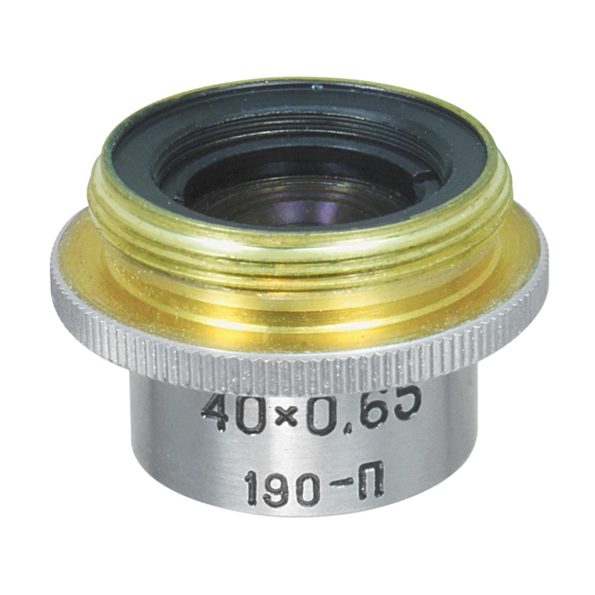 LOMO Microscope Objective - Achromat 40x0.65, Polarization