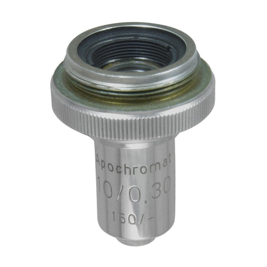 Zeiss microscope objective - 10x, n.a. 0.30, Apochromat