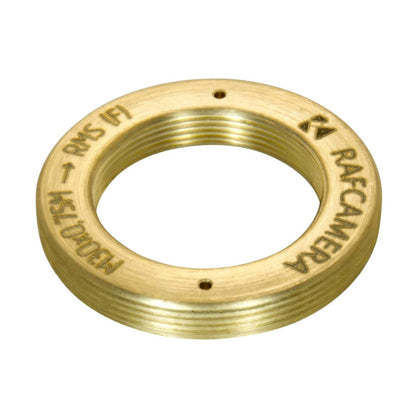 M30x0.75 male to RMS female thread adapter, flangeless, bronze