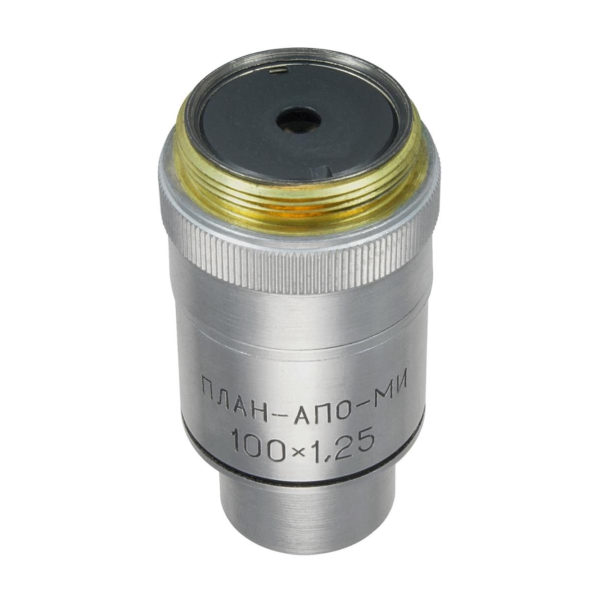 LOMO Microscope Objective - Planapochromat 100x1.25, Oil