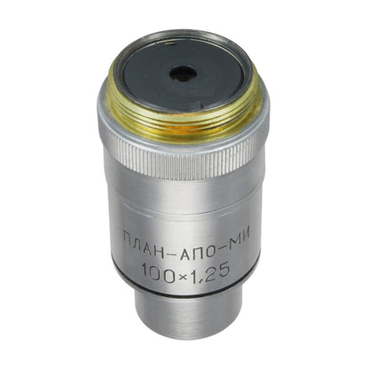 LOMO Microscope Objective - Planapochromat 100x1.25, Oil