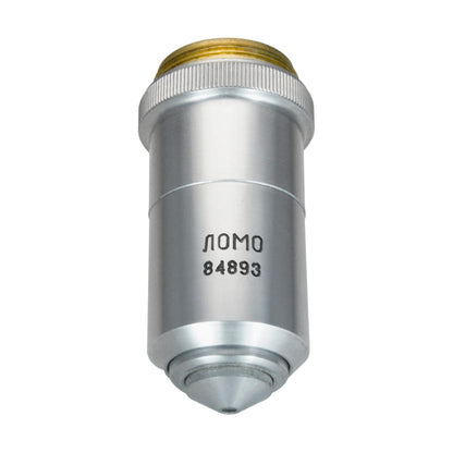 LOMO Microscope Objective - Planachromat F=6.3mm, n.a.0.65