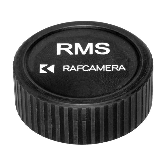 Screw-on cap with RMS thread for microscope objective lens
