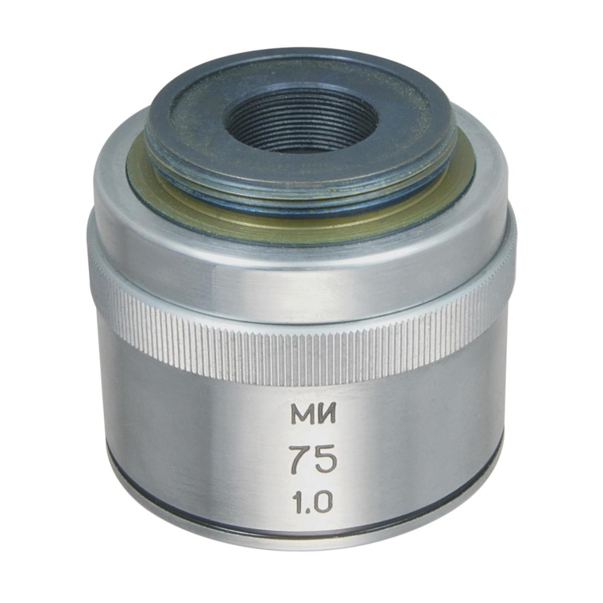 LOMO Microscope Objective - 75x1.0, IR, OI, Mirror