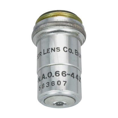 Spencer Microscope Objective - 4mm 44x0.66