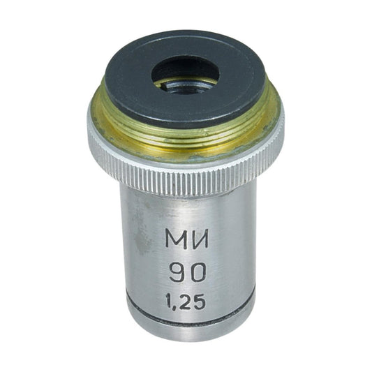 LOMO Microscope Objective - Achromat 90x1.25, Oil