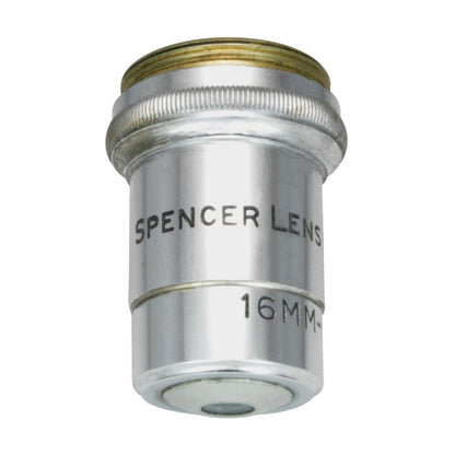 Spencer Microscope Objective - 16mm 10x0.25