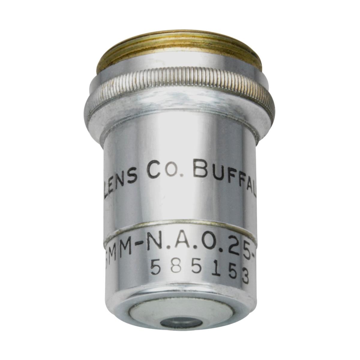 Spencer Microscope Objective - 16mm 10x0.25